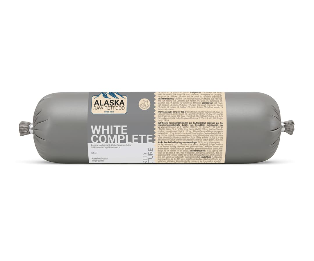 Alaska Dog Complete - White