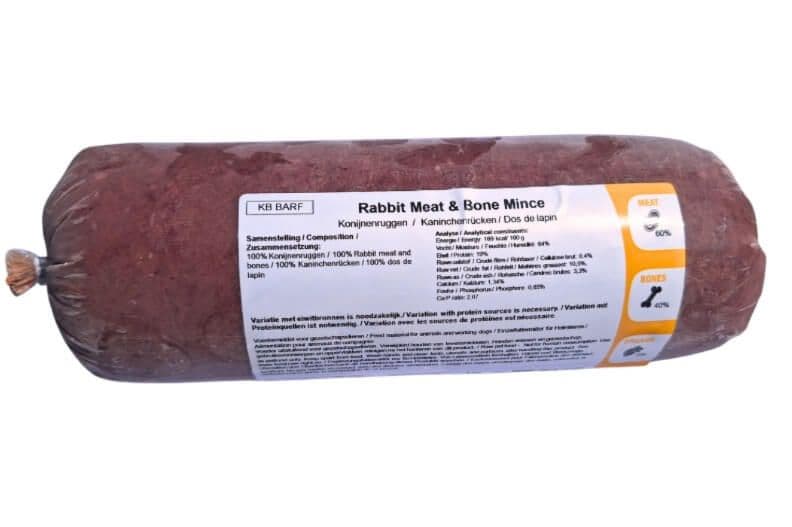 KB BARF - Rabbit Meat & Bone Minced