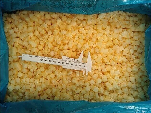 Apple Pieces IQF (10x10 mm)