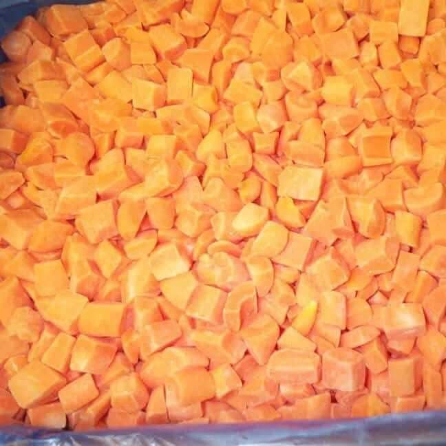 Carrot Pieces IQF (10x10 mm)